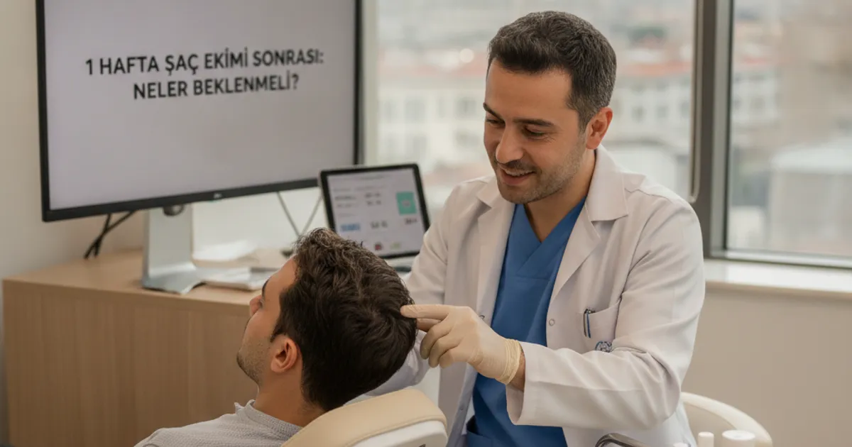 1 Week After Hair Transplant: What to Expect