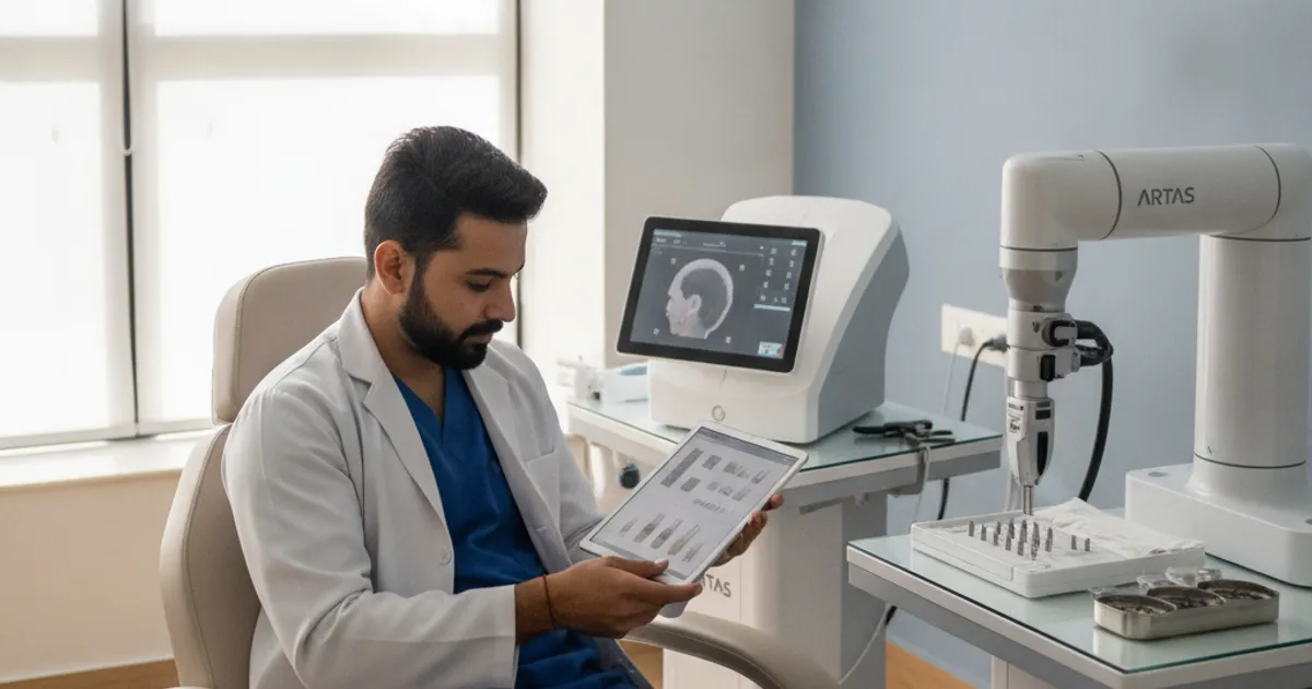 ARTAS Robotic Hair Transplant: How It Works, Cost & Results