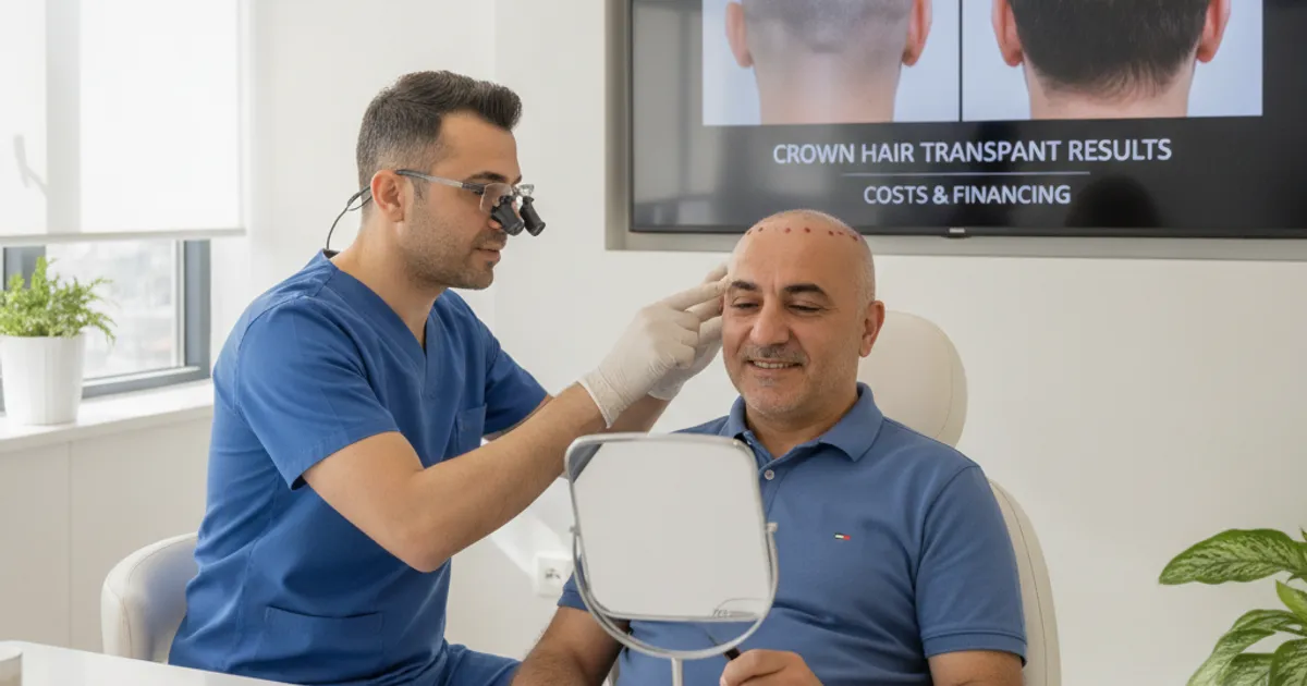 Crown Hair Transplant Results: What to Expect