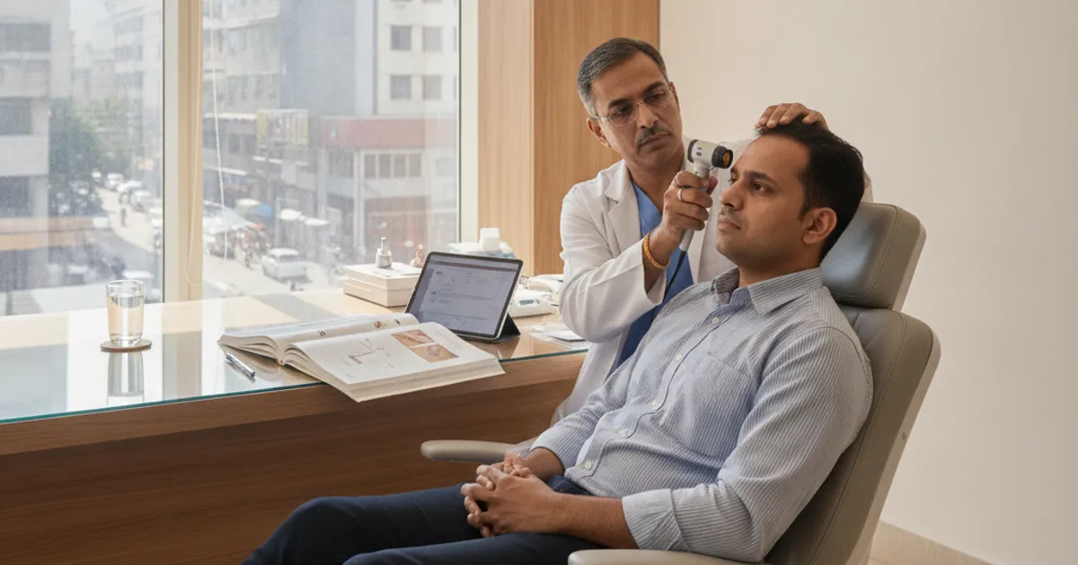 Dermatologist vs Trichologist for Hair Loss: Which to See