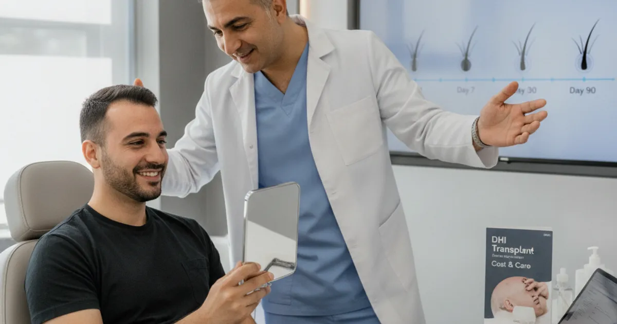 DHI Hair Transplant Recovery: Day-by-Day Timeline