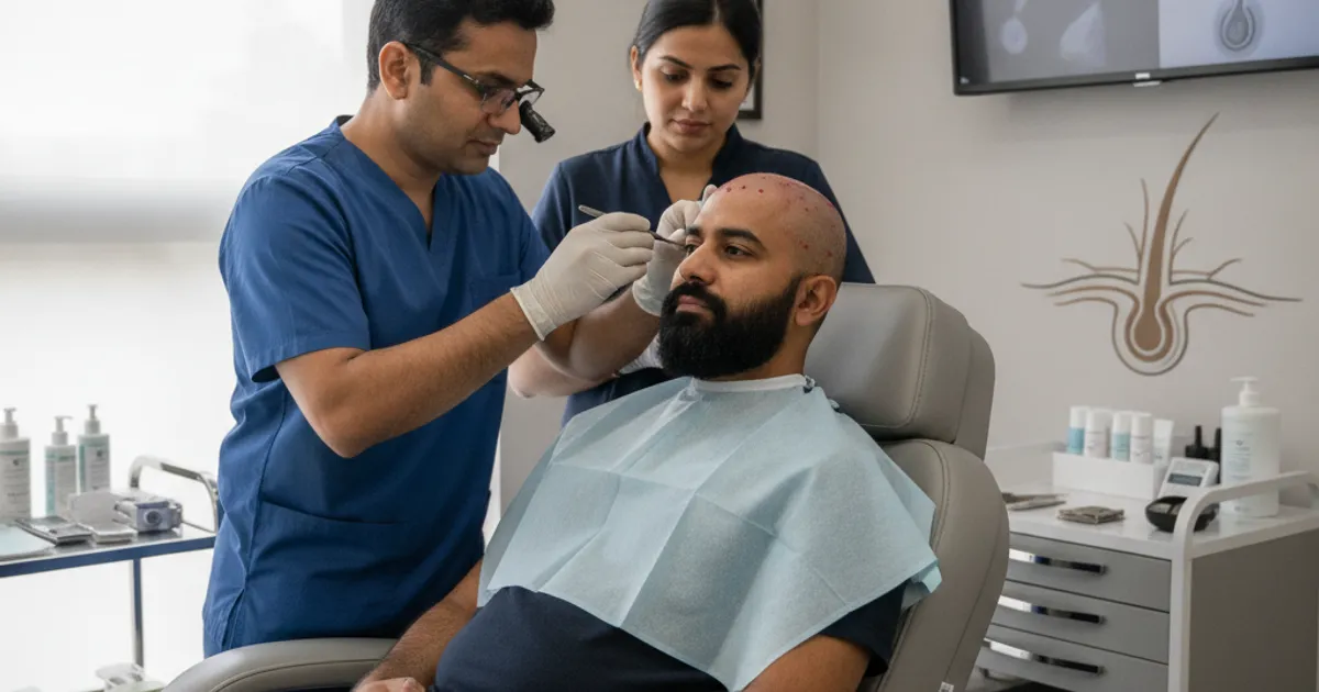 Hair Transplant for Men With a Beard: Shaving and Recovery