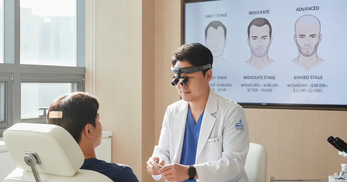Hair Transplant Costs by Stage: Early, Moderate, Advanced