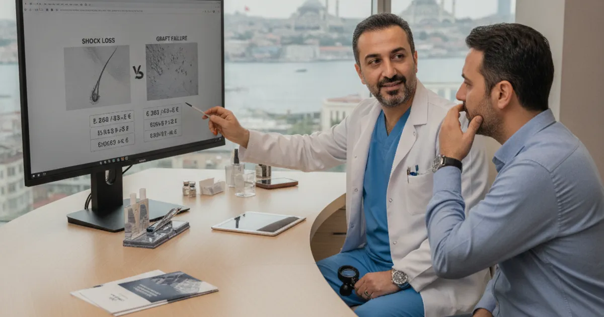 Shock Loss vs Graft Failure After Hair Transplant