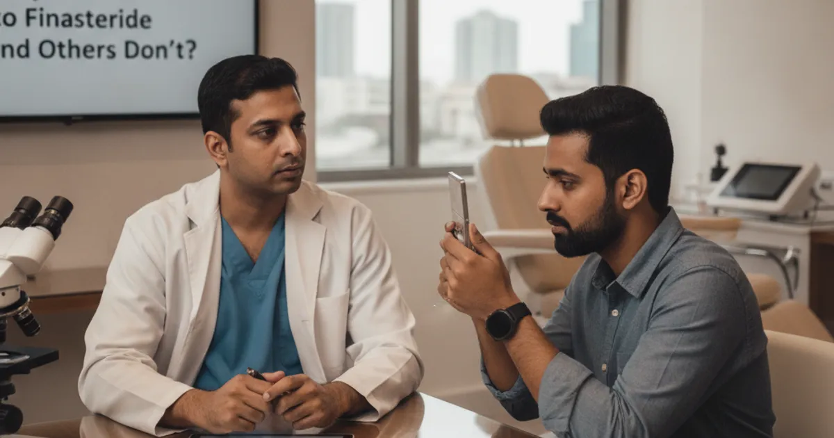 Why Do Some Men Respond to Finasteride and Others Don't?